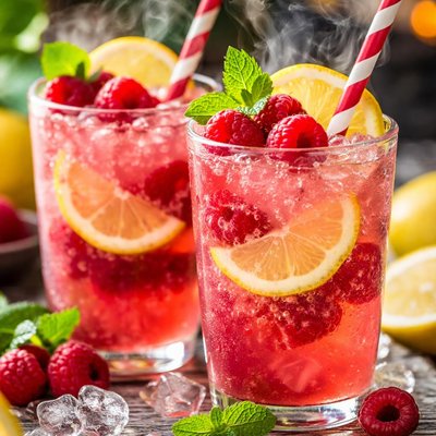 Image of Raspberry Lemonade Coolers