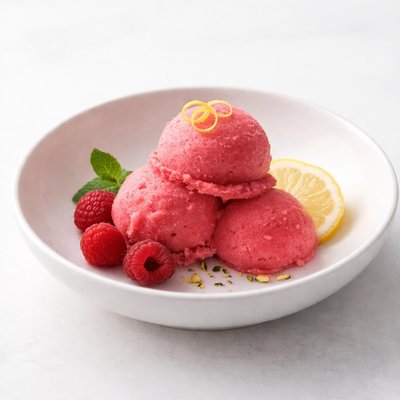 Image of Raspberry Lemonade Sorbet