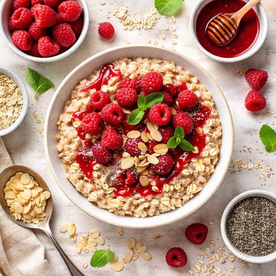 Image of Raspberry Oatmeal
