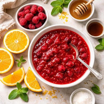 Image of Raspberry Orange Sauce