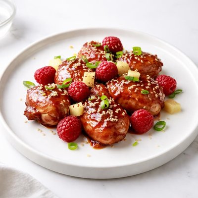 Image of Raspberry Pineapple Chicken Nibbles