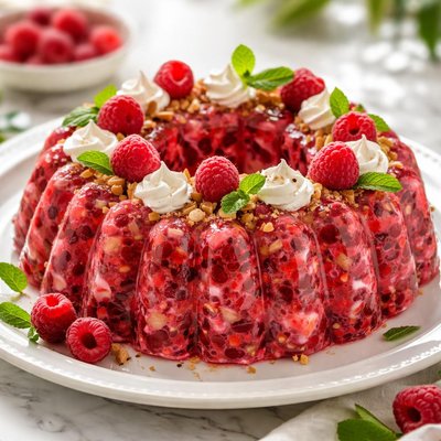Image of Raspberry Salad W Jello