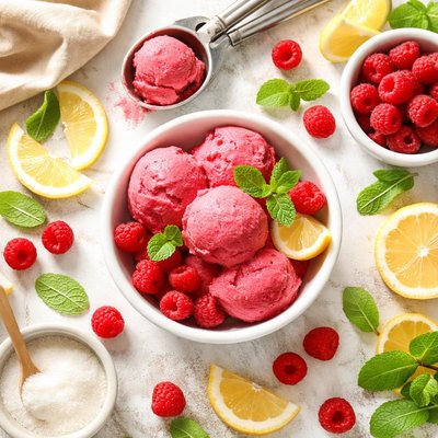 Image of Raspberry Sorbet