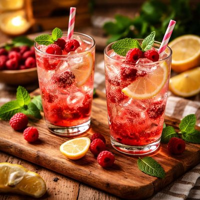 Image of Raspberry Spritzers