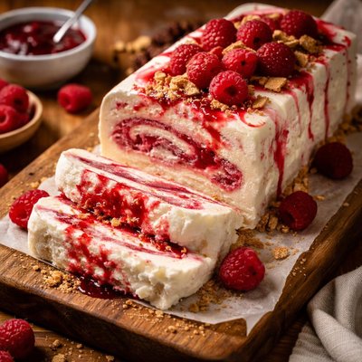 Image of Raspberry Swirl Frozen Dessert