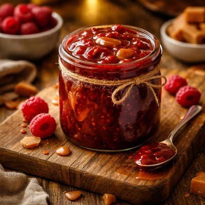 Image of Raspberry Toffee Sauce