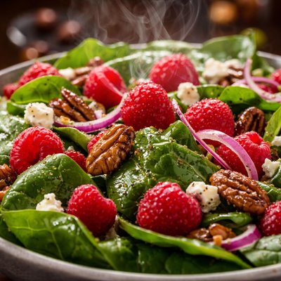 Image of Raspberry Tossed Salad