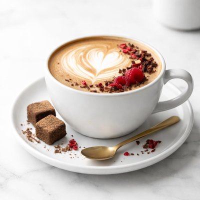 Image of Raspberry Truffle Latte