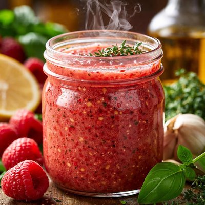 Image of Whole30 Raspberry Vinaigrette