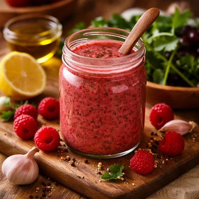 Image of Raspberry Vinaigrette Dressing