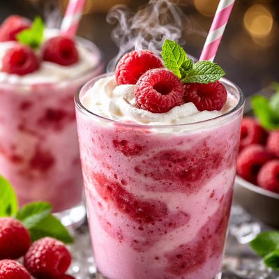 Image of Raspberry Yogurt Frappes