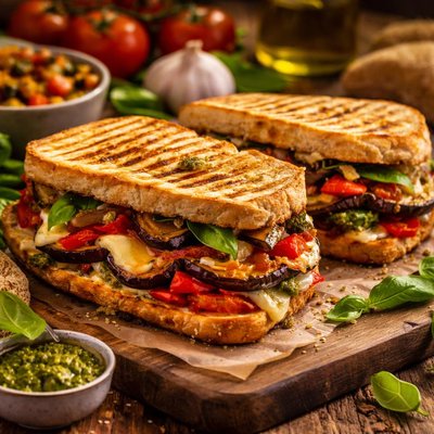 Image of Ratatouille Grilled Panini