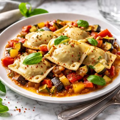 Image of Ratatouille Ravioli