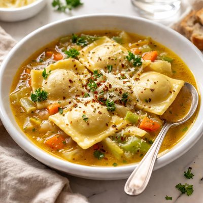Image of Ravioli Cabbage Soup