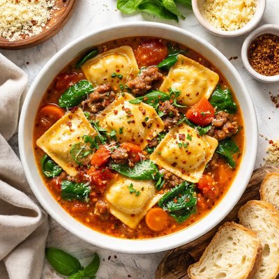Image of Ravioli Soup