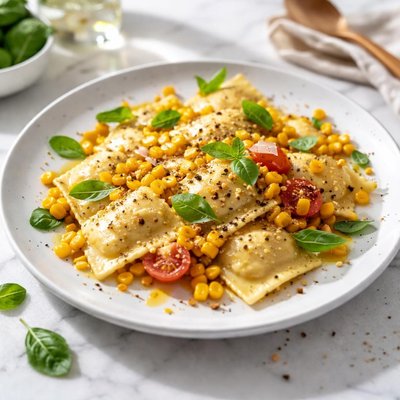 Image of Ravioli with Corn a