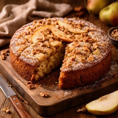 Image of Raw Apple or Pear Cake