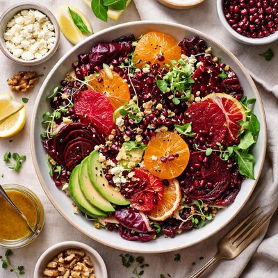 Image of Raw Beet Winter Salad