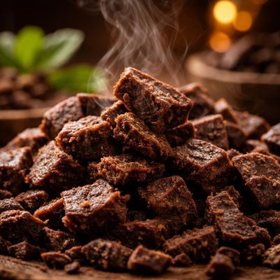 Image of Raw Carob Chips or Bark