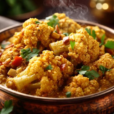 Image of Raw Cauliflower Korma
