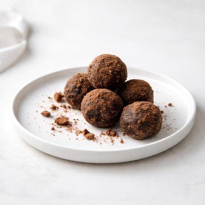 Image of Raw Chocolate and Date Truffles