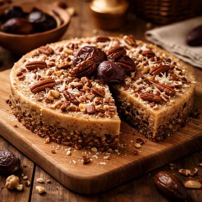 Image of Raw Date Nut Torte