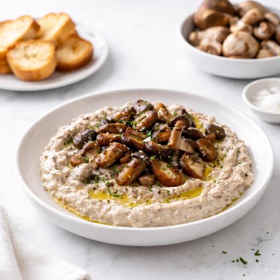 Image of Raw Mushroom Dip