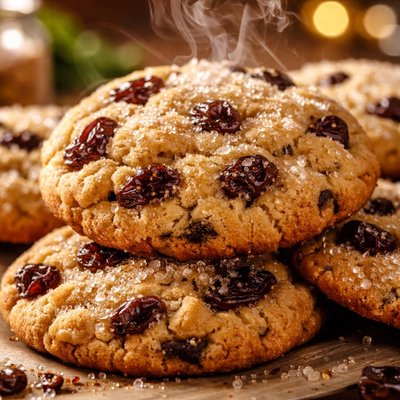 Image of Raw Sugar Raisin Cookies