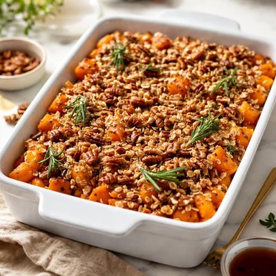 Image of Raw Sweet Potato Casserole