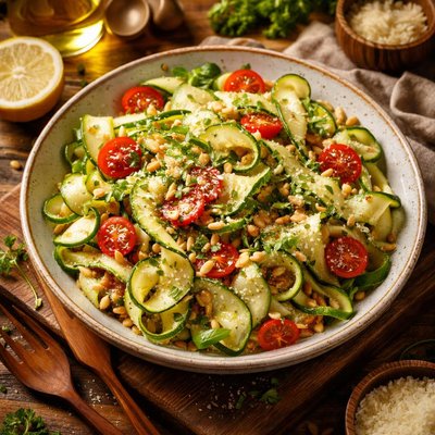 Image of Raw Zucchini Salad