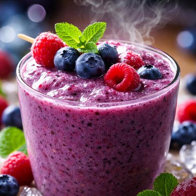 Image of Razz P Blue Smoothie