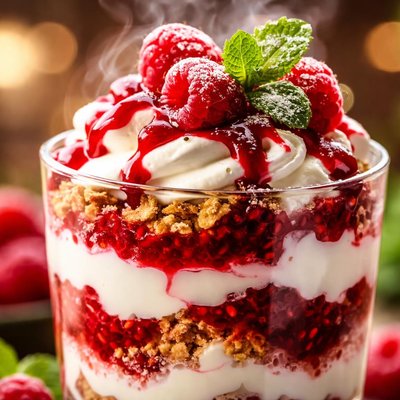 Image of Razzle Dazzle Raspberry Parfait