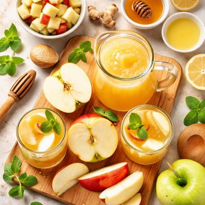 Image of Real Easy Apple Juice Without Using a Juicer