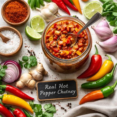 Image of Real Hot Pepper Chutney