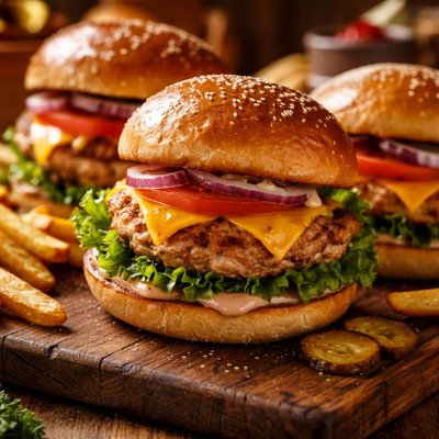 Image of Really Delicious Turkey Burgers