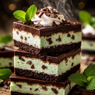 Image of Really Good Chocolate Mint Parfait Bars