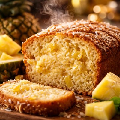 Image of Really Moist Pineapple Loaf