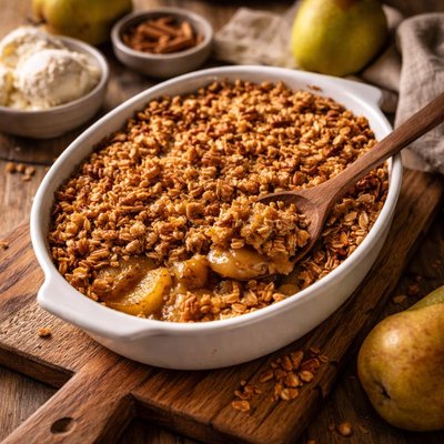 Image of Recipe What Recipe Pear Crisp