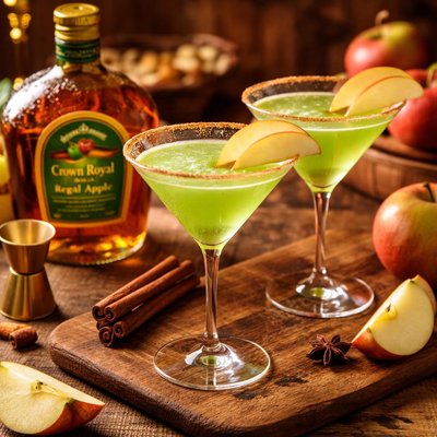 Image of Red Appletini Crown Royal Apple Martini