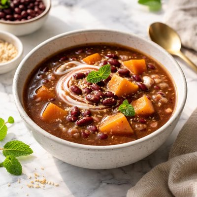 Image of Red Bean Sweet Potato Soup