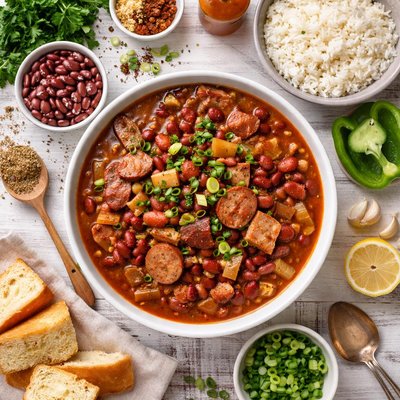 Image of Red Beans and Ham