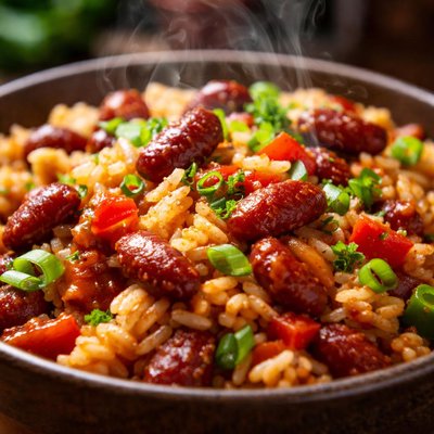 Image of Red Beans and Rice Vegetarian