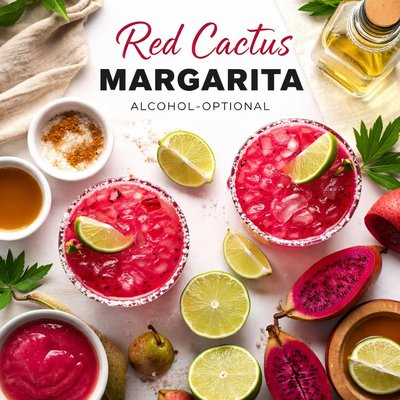 Image of Red Cactus Margarita Alcohol Optional