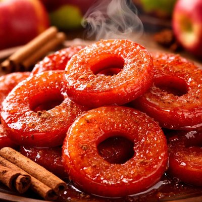 Image of Red Cinnamon Apple Rings