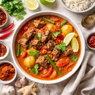 Image of Red Curry Beef Stew