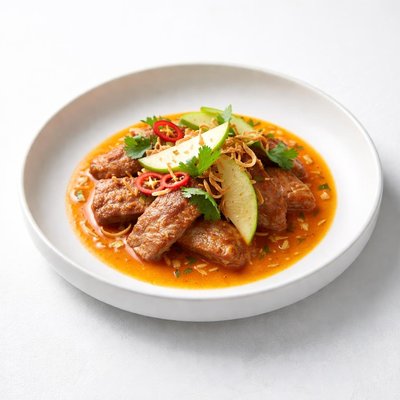 Image of Red Curry Pork with Apple
