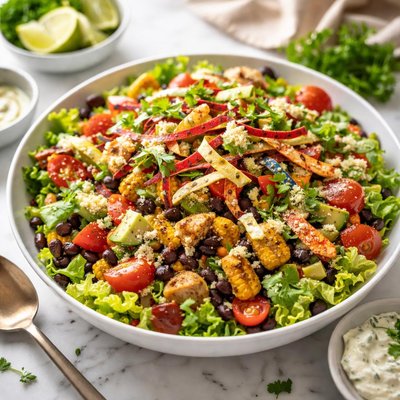 Image of Red Green Southwest Salad