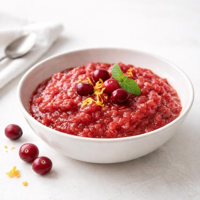 Image of Red Hot Cranberry Applesauce