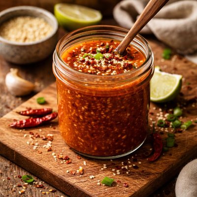 Image of Red Hot Sesame Dressing