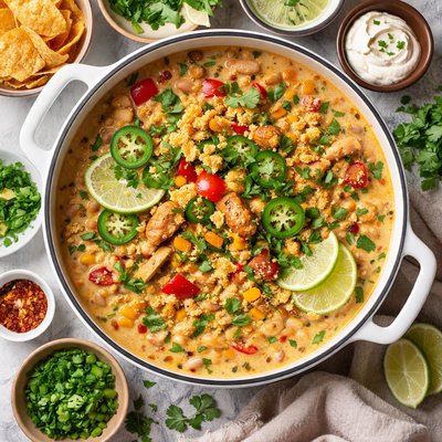 Image of Red Hot Wing Vegetarian White Chili